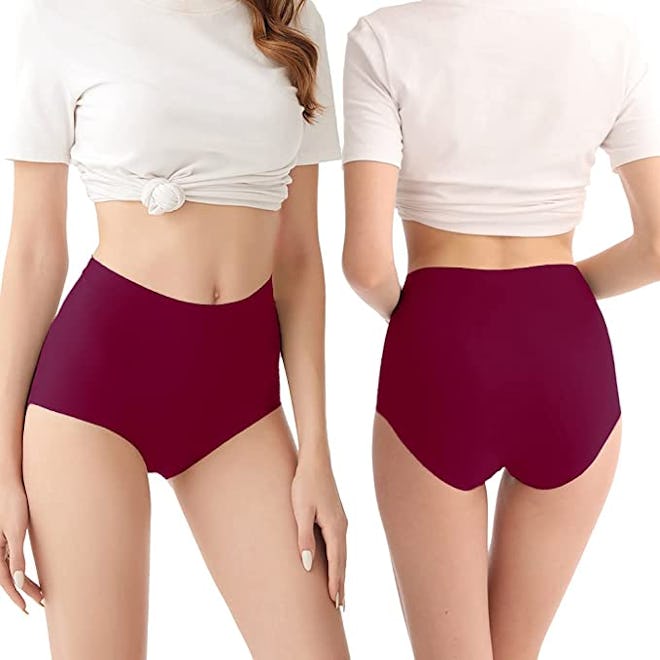 FallSweet No Show High Waist Underwear (5-Pack)