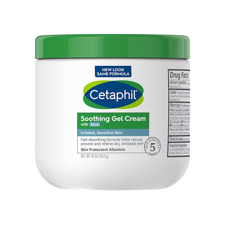 For sensitive skin, try this Cetaphil gel-cream that's gentle and non-greasy. 