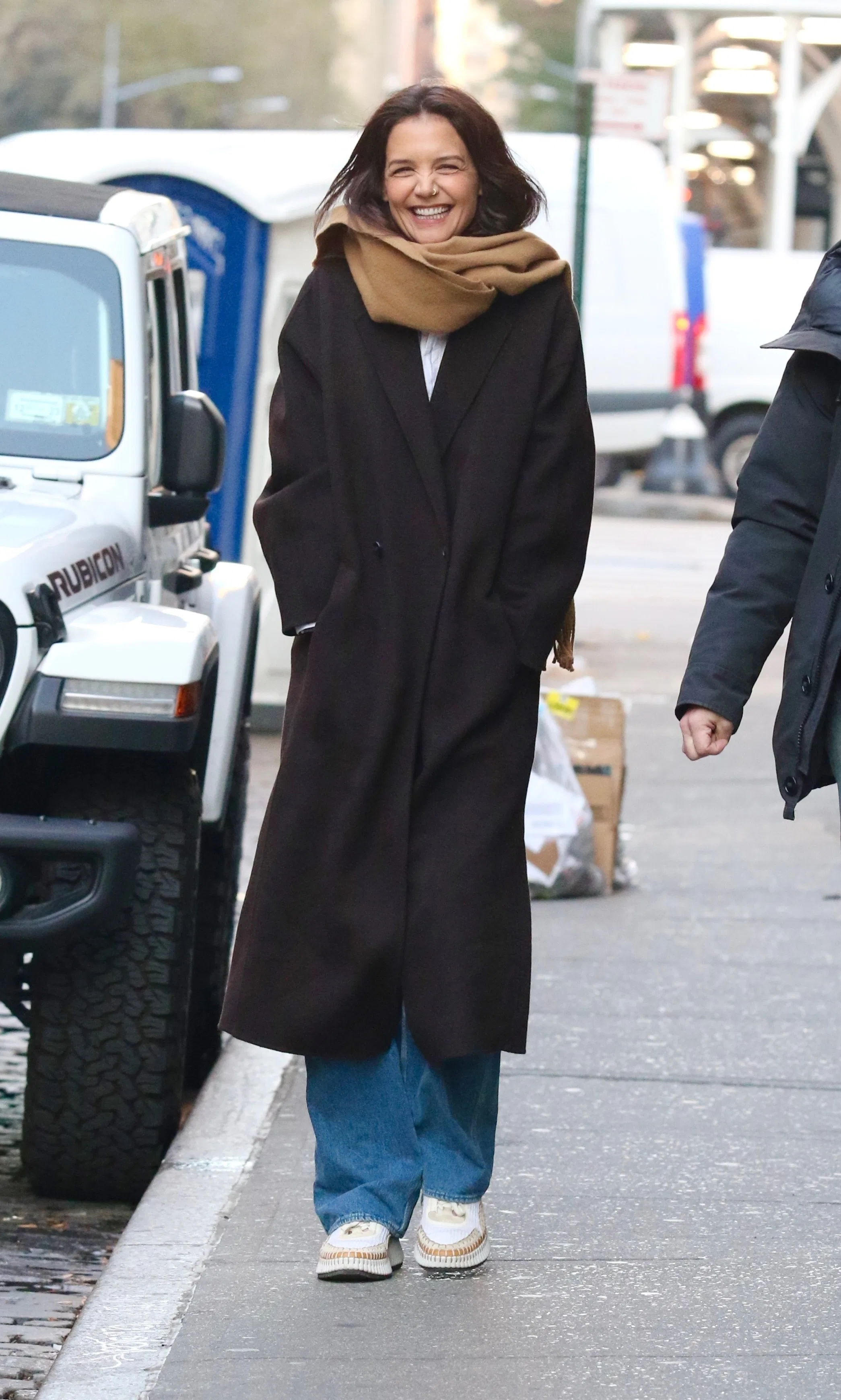 Katie Holmes' Chloé Sneakers Add A Cool Element To All Her Outfits