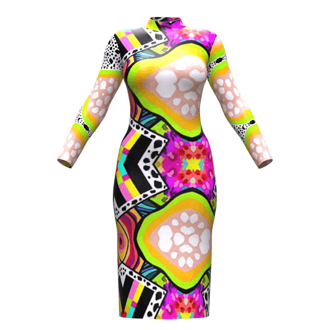 Missy Bodycon Dress ( SOLID SPANDEX VERSION)