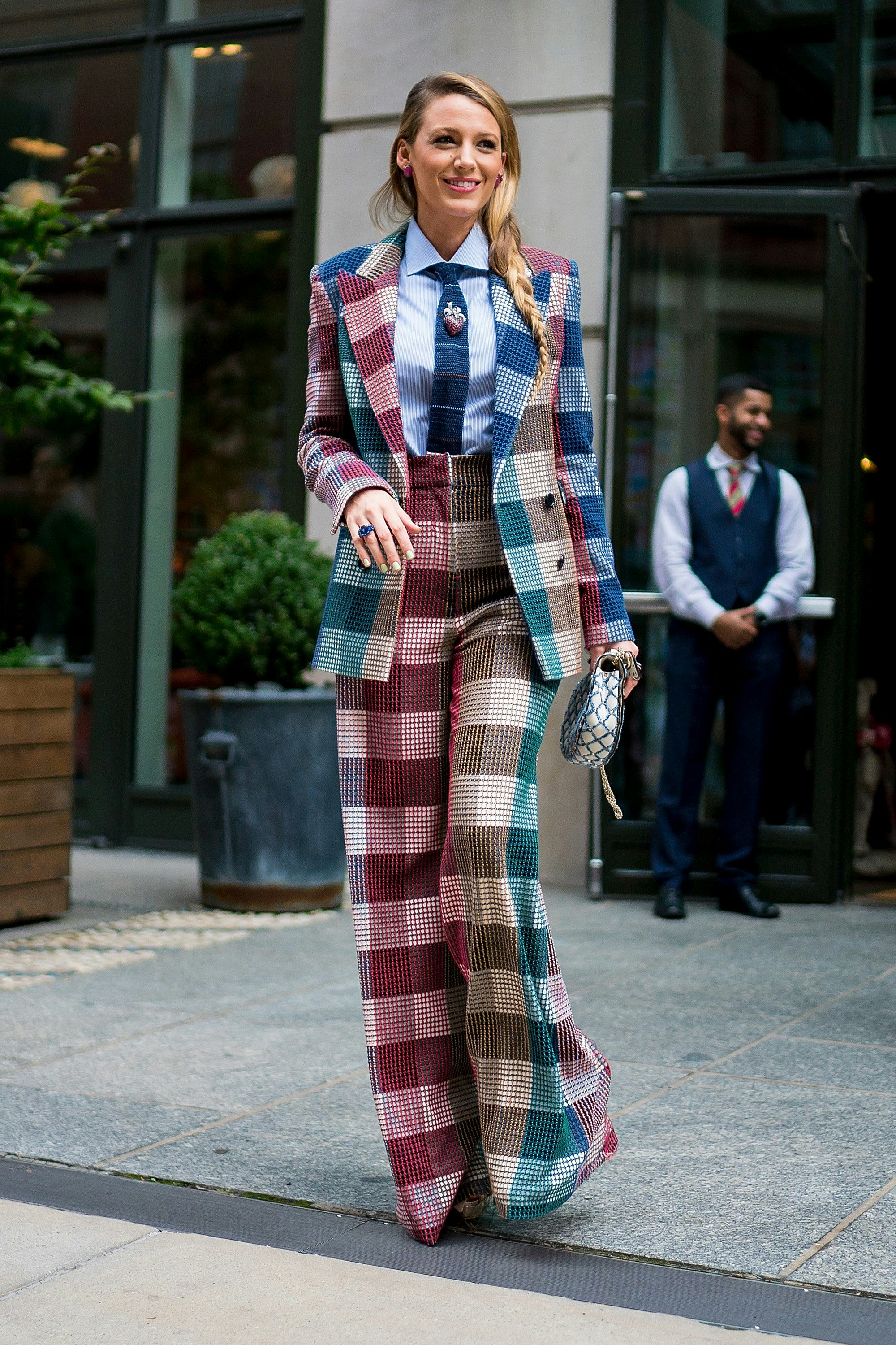 Blake Lively pantsuit