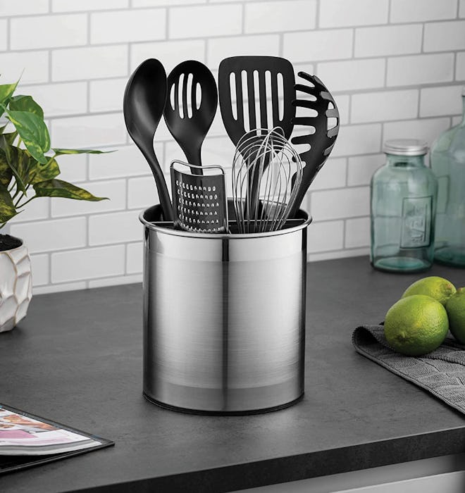 FineDine Stainless Steel Kitchen Utensil Holder