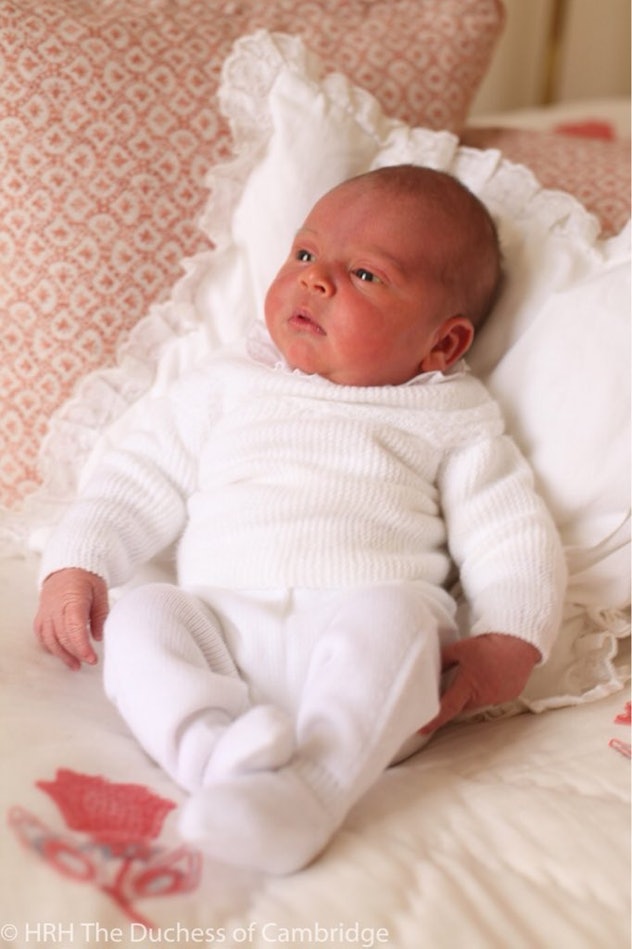 Prince Louis suits a crew neck sweater.