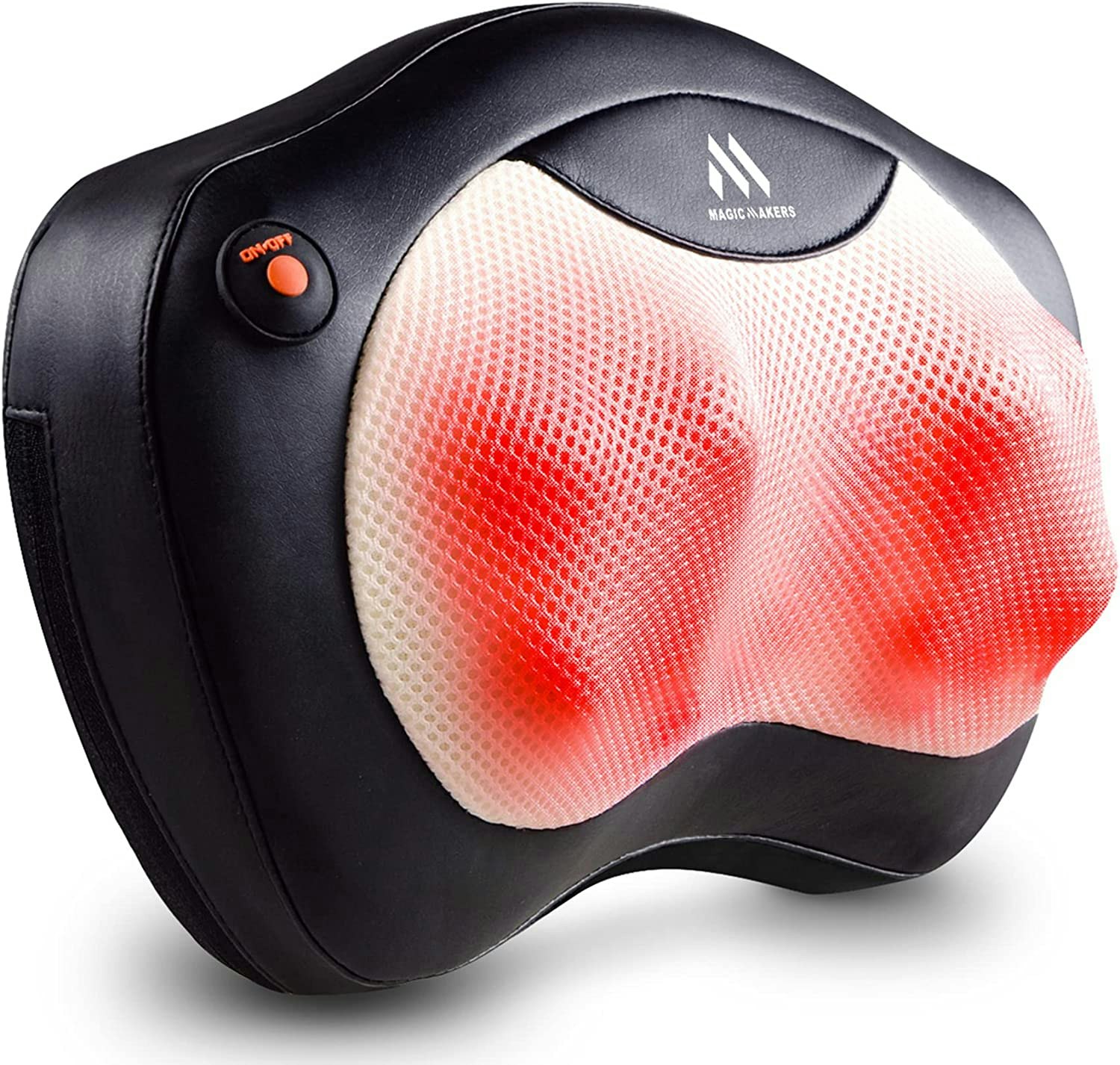 New Magic Maker shiatsu heated nodules moving neck massager wrap