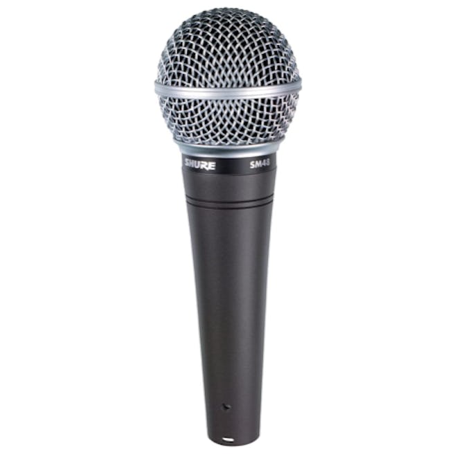 This dynamic handheld microphone picks up great sound for YouTube videos and costs less than $40.