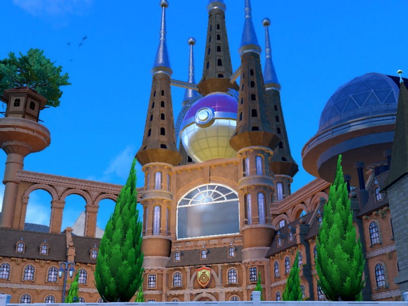 Pokemon Scarlet and Violet academy school building