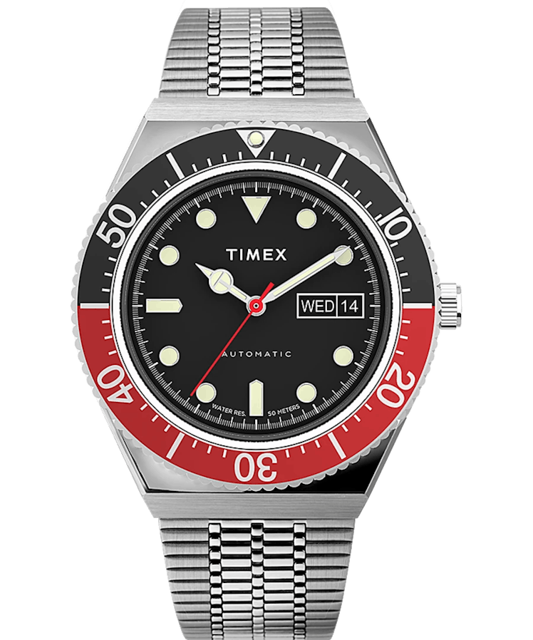 Timex M79 Automatic 40mm Stainless Steel Bracelet Watch