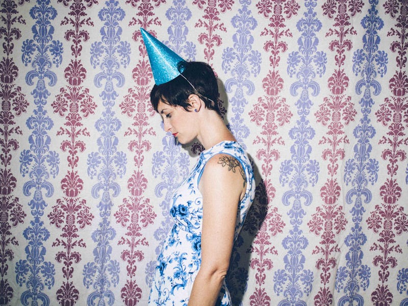 woman at party