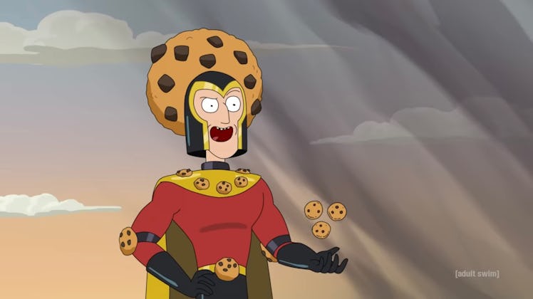 “Cookie Magneto” is one of the odd villains that shows up in Season 6 Episode 8. 