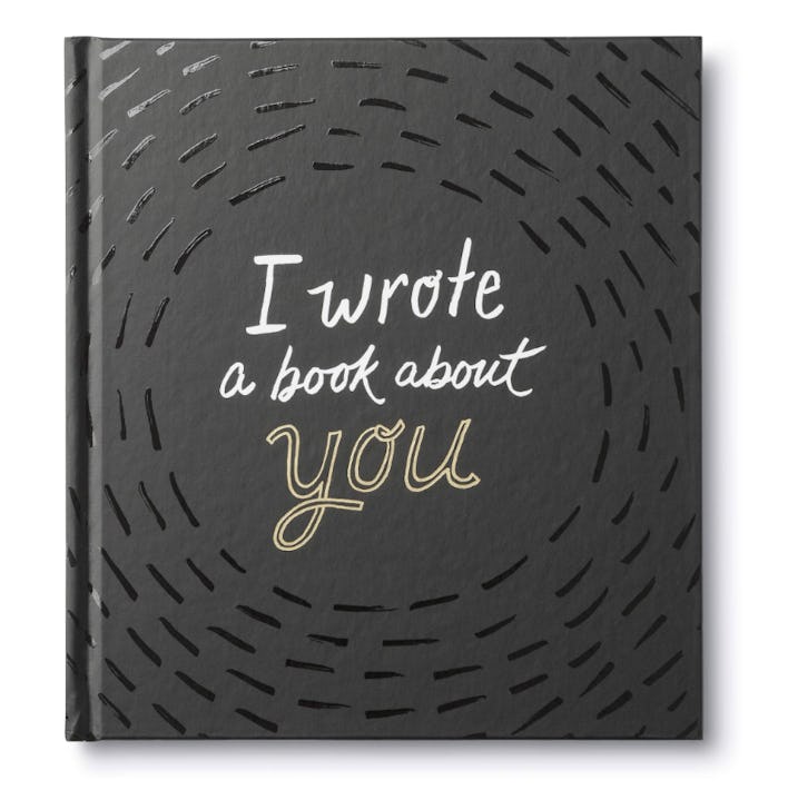  "I Wrote a Book About You" Fill In Book