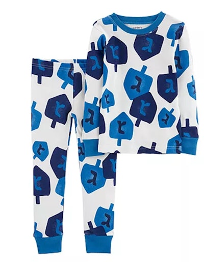 Carter's Hanukkah Toddler Unisex 2-pc. Pant Pajama Set