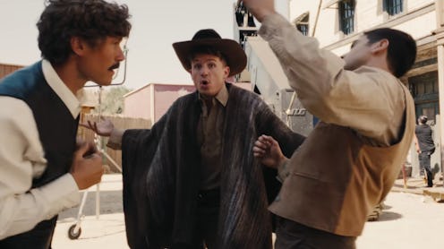 Charlie Puth (centre) in his music video for 2022 song "Loser"