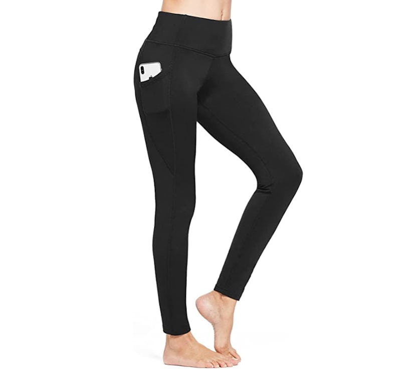 BALEAF High-Waisted Fleece-Lined Leggings