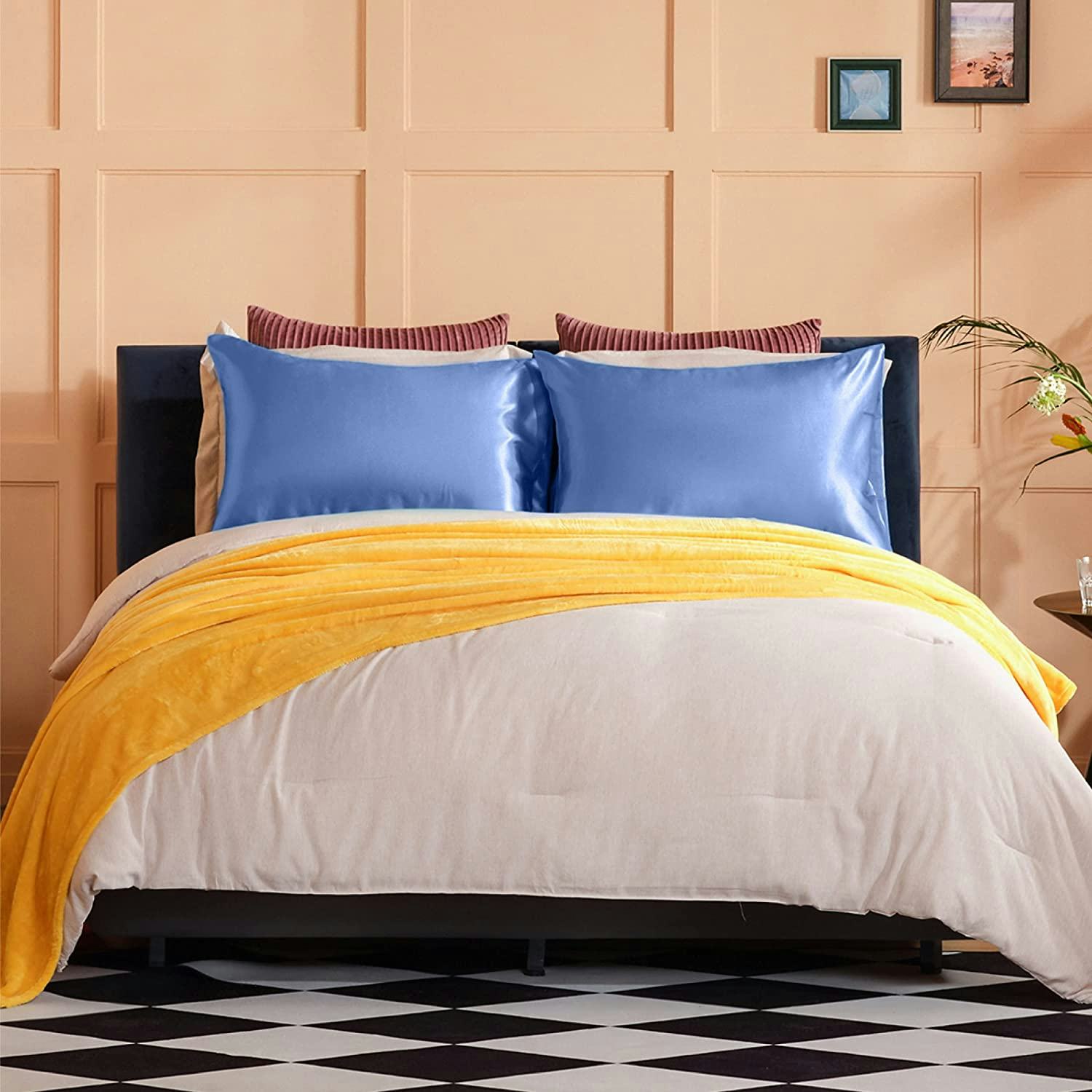 Bedsure Satin Pillowcases (2-Pack)