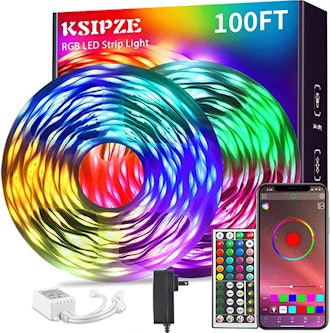 KSIPZE 100ft LED Strip Lights