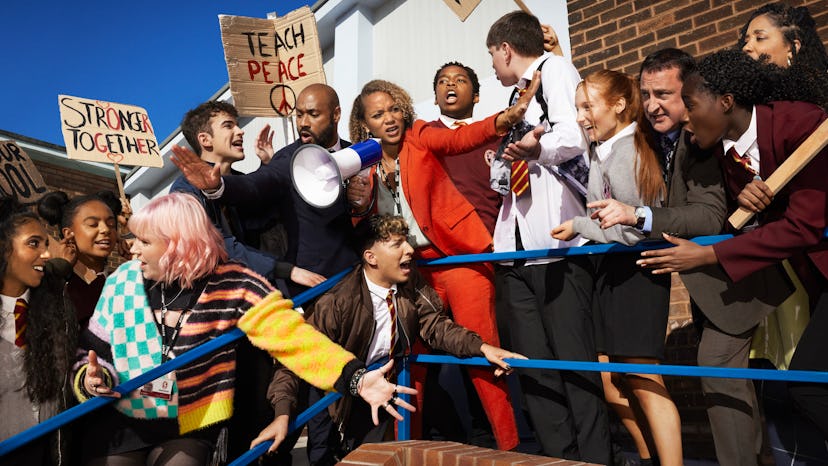 The cast of BBC's 'Waterloo Road.'