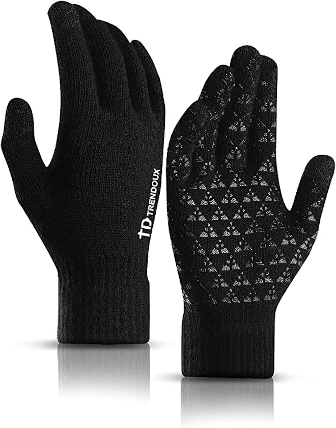 TRENDOUX Touch Screen Winter Gloves for Men Women Cold Weather 