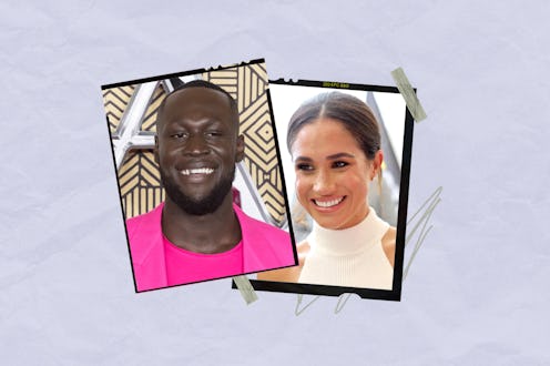Stormzy, "Please" rapper, and Meghan Markle, at public events in 2022
