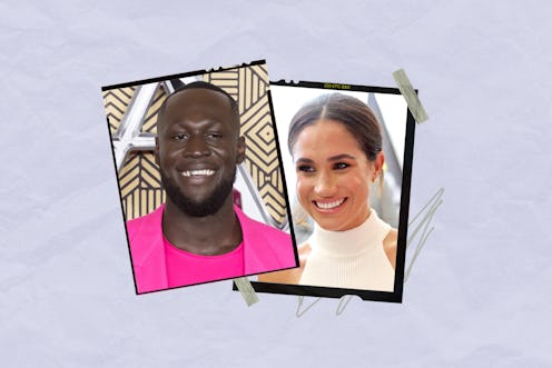 Stormzy, "Please" rapper, and Meghan Markle, at public events in 2022