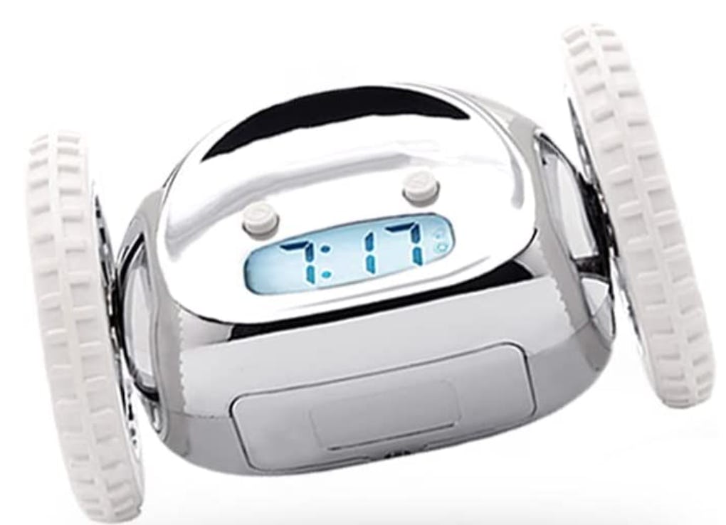CLOCKY Alarm Clock on Wheels