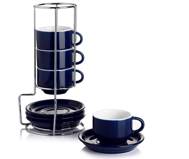 Sweese Stackable Espresso Cups (9-Piece Set)