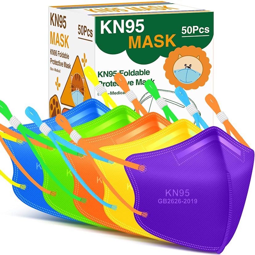 RANTO KN95 Masks for Children (50-Pack)