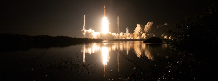Artemis -1 launch.