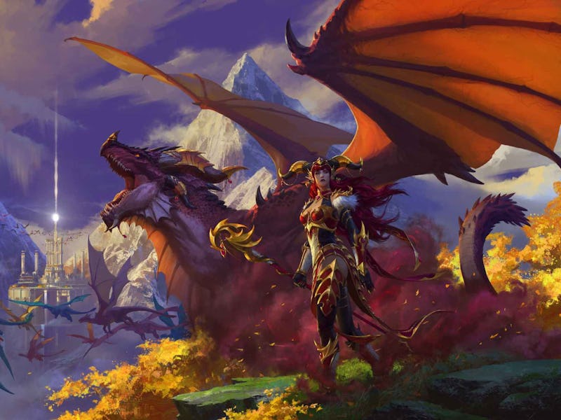 WoW Dragonflight key art