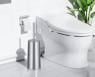 IXO Stainless Steel Toilet Brush and Holder