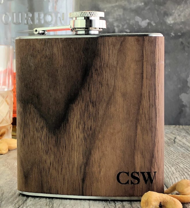 Wooden Flask in Walnut