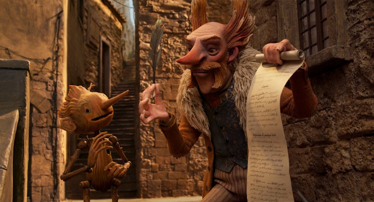 Guillermo del Toro's Pinocchio circus ringmaster