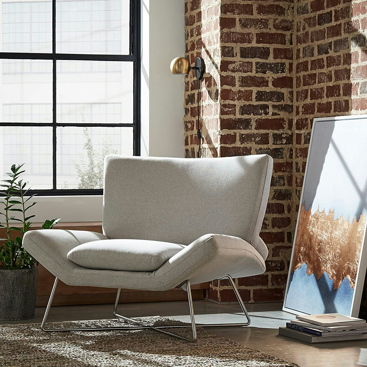 Rivet Mid Century Modern Wall Mounted Plug-In Sconce