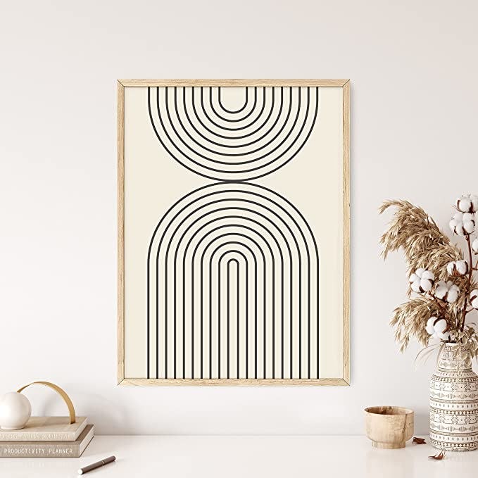 HAUS AND HUES Neutral Wall Art Print