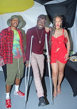 Rihanna, King Beanie Man, and Rocky