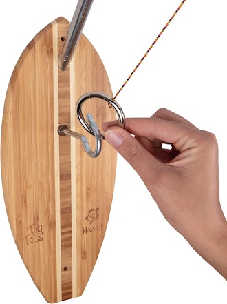 Tiki Toss Hook and Ring Toss Game