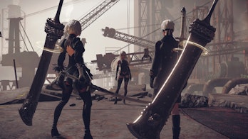 NieR: Automata 2B, 9s, and A2