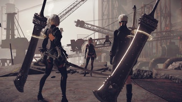 NieR: Automata 2B, 9s, and A2