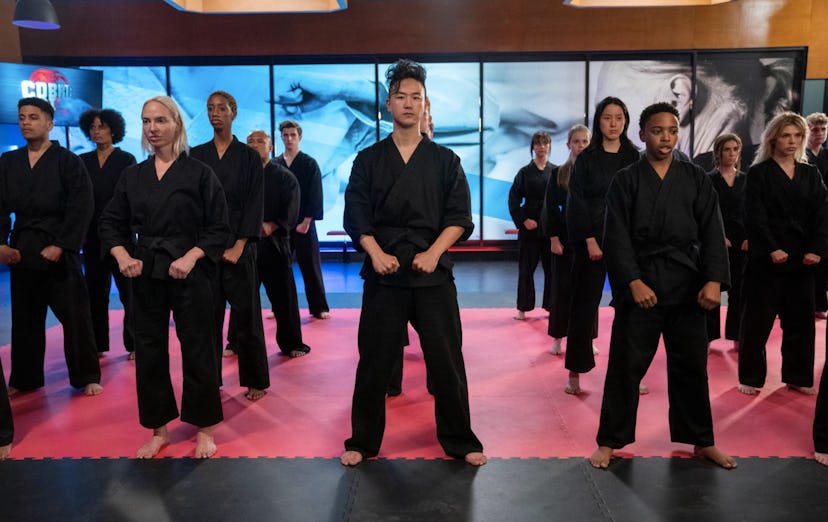 The Cobra Kai dojo in Season 5 of the Netflix show.