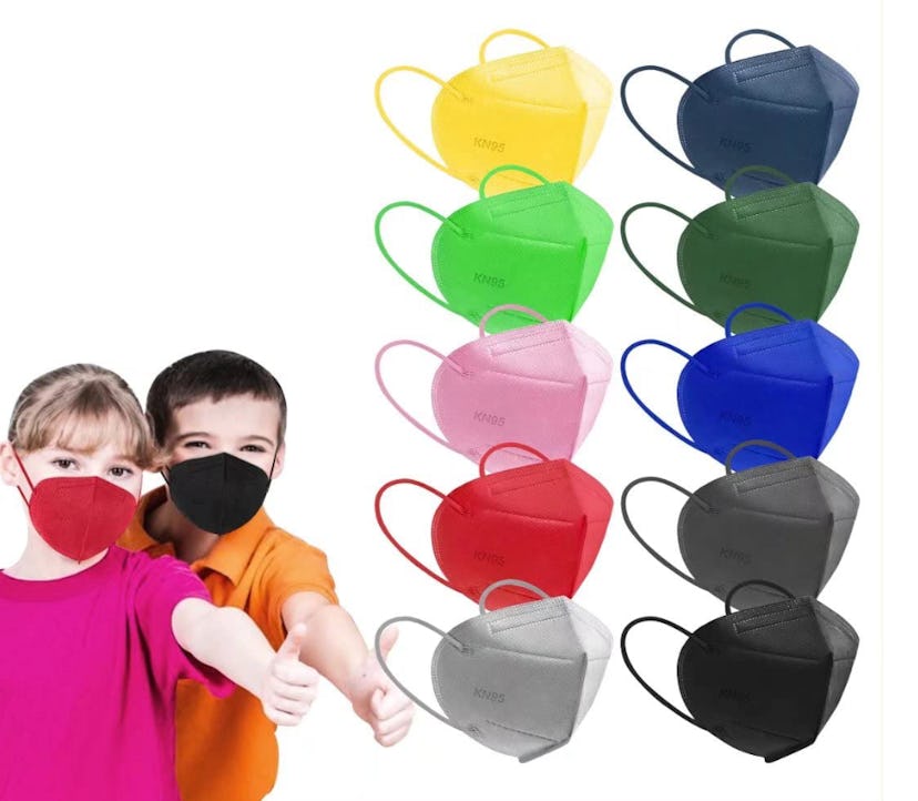 Spellow Kids KN95 Disposable Face Masks