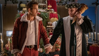 Ryan Reynolds and Will Ferrell Star in AppleTV+'s funny new Christmas movie 'Spirited.'