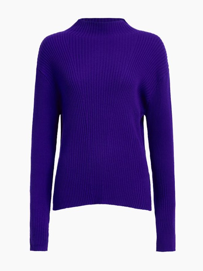 Premium Wool Ribbed Sweater