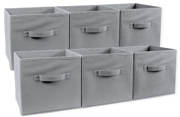 Greenco Foldable Fabric Storage Bins (6-Pack)