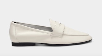 Hour Loafer in White Leather