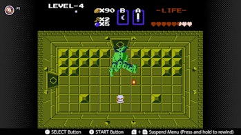 screenshot from The Legend of Zelda on Nintendo Switch Online