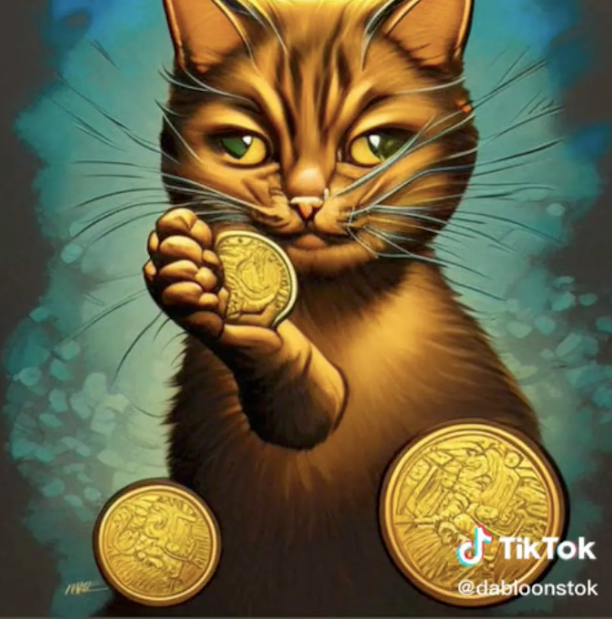 Three Dabloons Cat TikTok's Dabloons Currency Trend, Explained