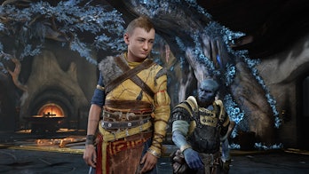 God of War Ragnarok Atreus and Brok