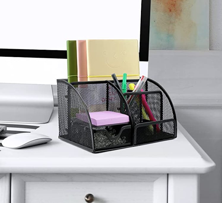 Greenco Mesh Office Supplies Desk Organizer