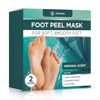 DERMORA Foot Peel Mask (2 Pairs)