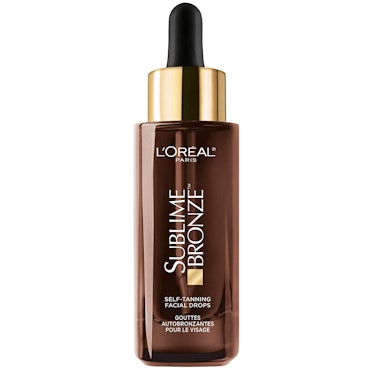 loreal paris sublime bronze self tanning facial drops are the best face tanning drops under 10 dolla...