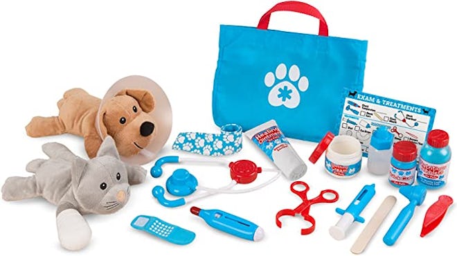 The Melissa & Doug Examine & Treat Pet Vet Play Set is one of the top toys for 3-year-olds.